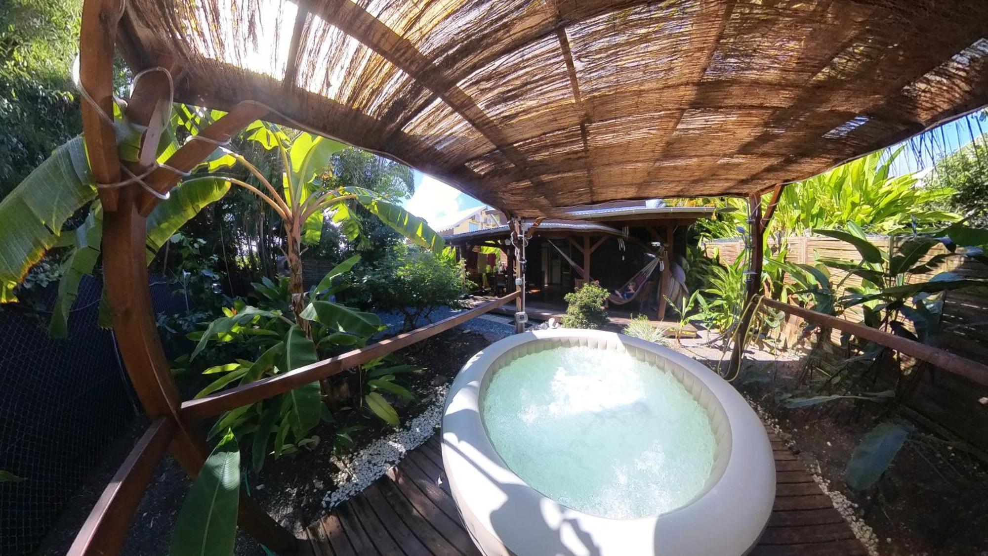 Kaz Créole Jardin et Jacuzzi Privés Villa Saint-Francois  Kültér fotó