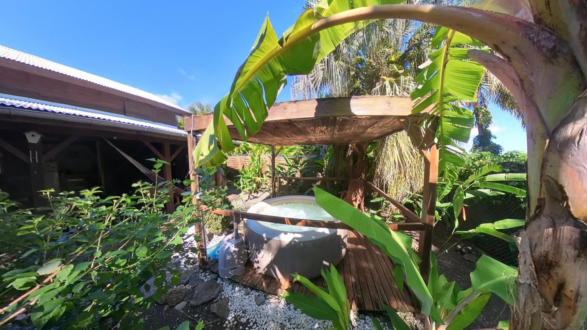 Kaz Créole Jardin et Jacuzzi Privés Villa Saint-Francois  Kültér fotó