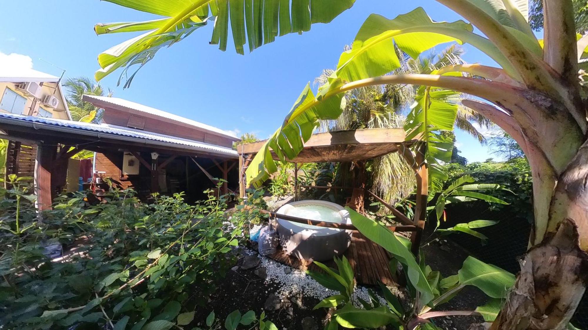 Kaz Créole Jardin et Jacuzzi Privés Villa Saint-Francois  Kültér fotó