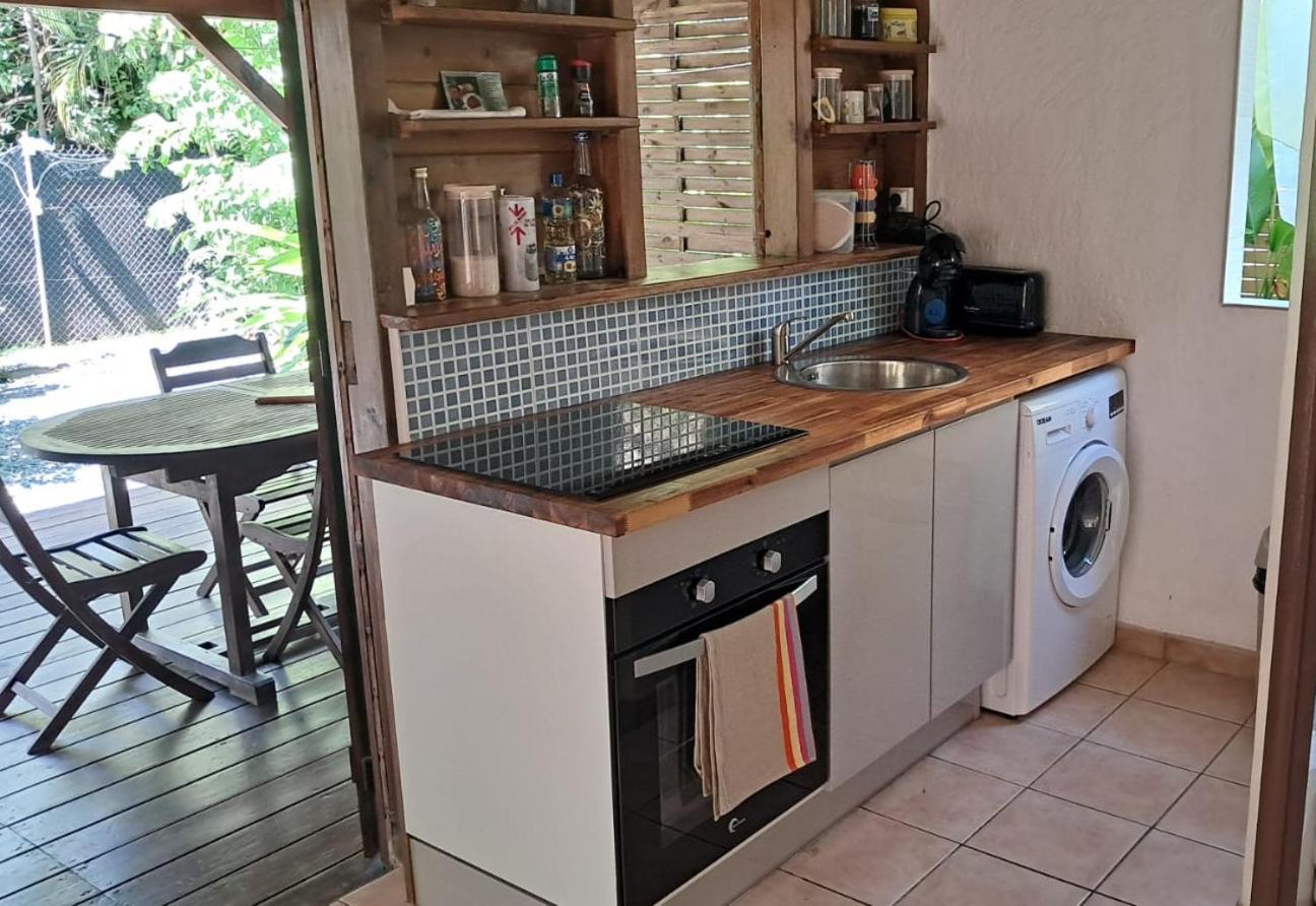Kaz Créole Jardin et Jacuzzi Privés Villa Saint-Francois  Kültér fotó